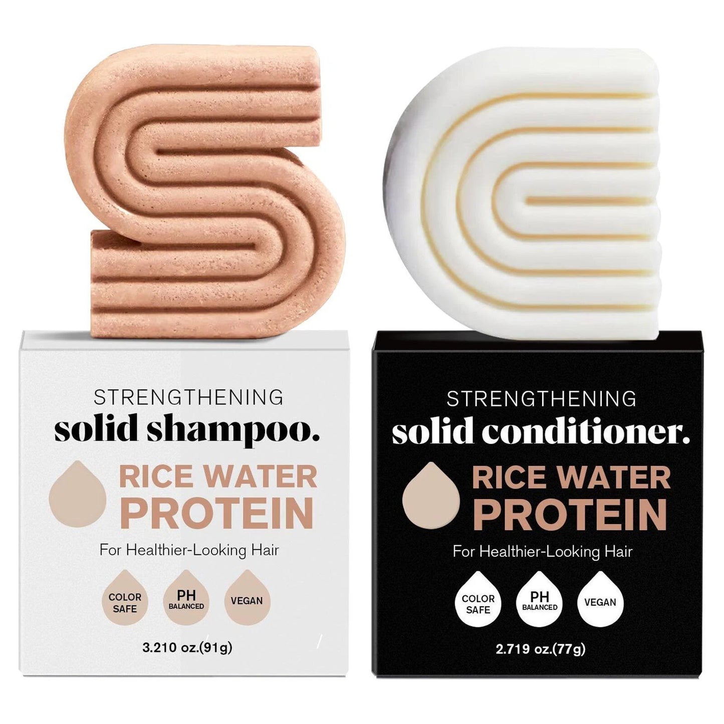 Rosemary & Biotin Volumizing Shampoo & Conditioner Bar Combo
